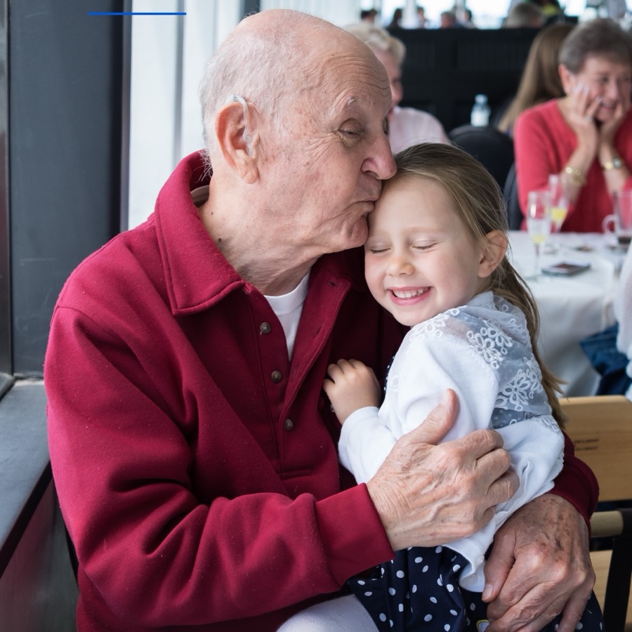 Andy Charnas (San Francisco, CA) - Great Grandpa Hug